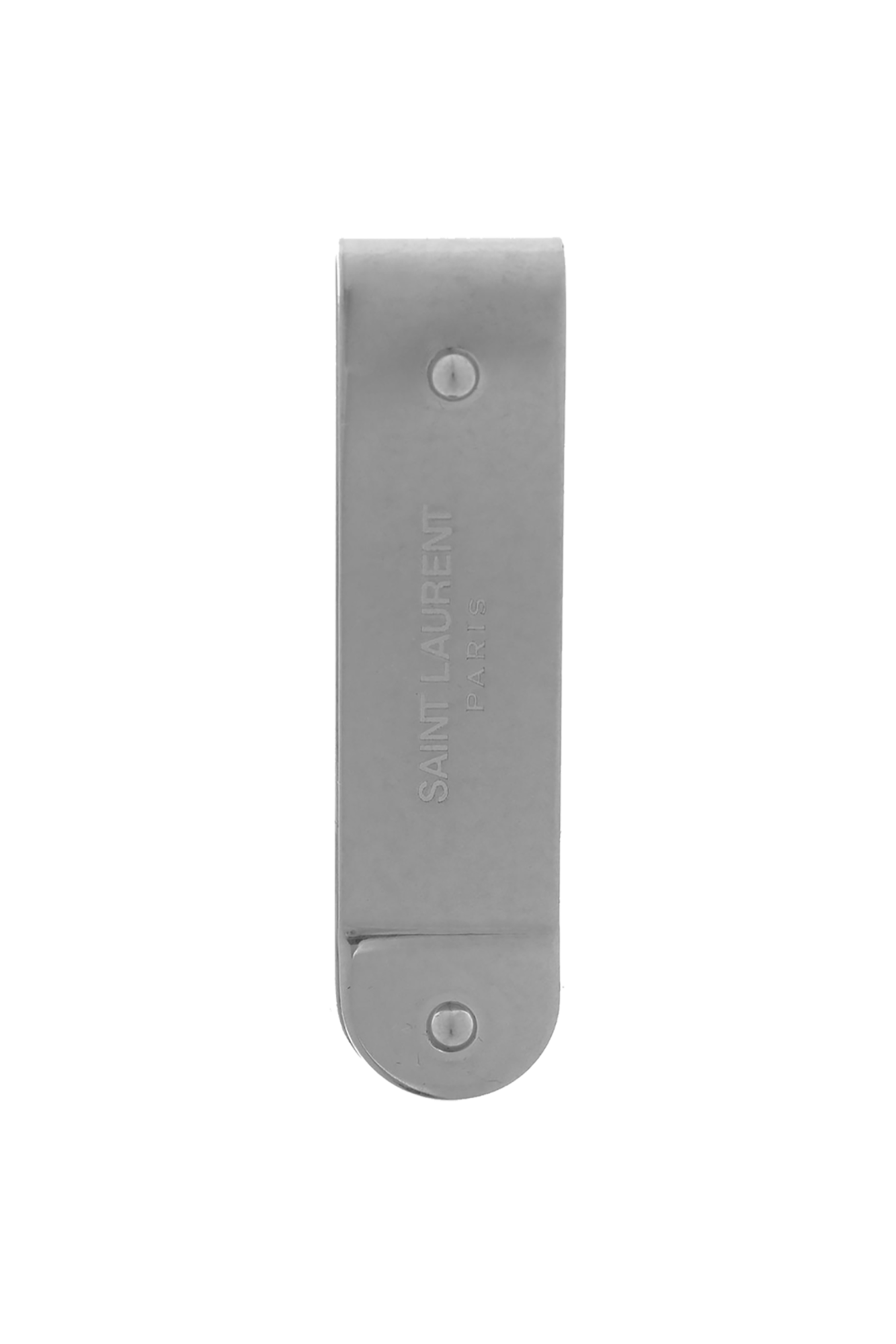 Saint Laurent Logo-embossed money clip | Men's Accessories